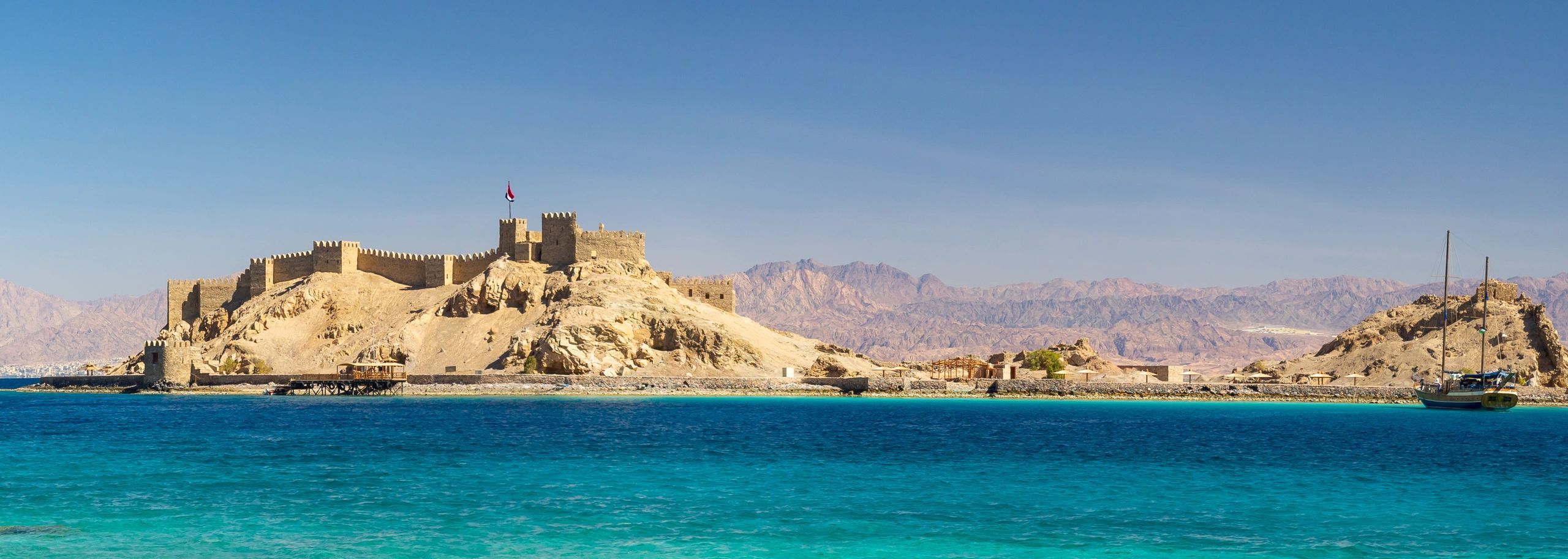 View across the Gulf of Aqaba