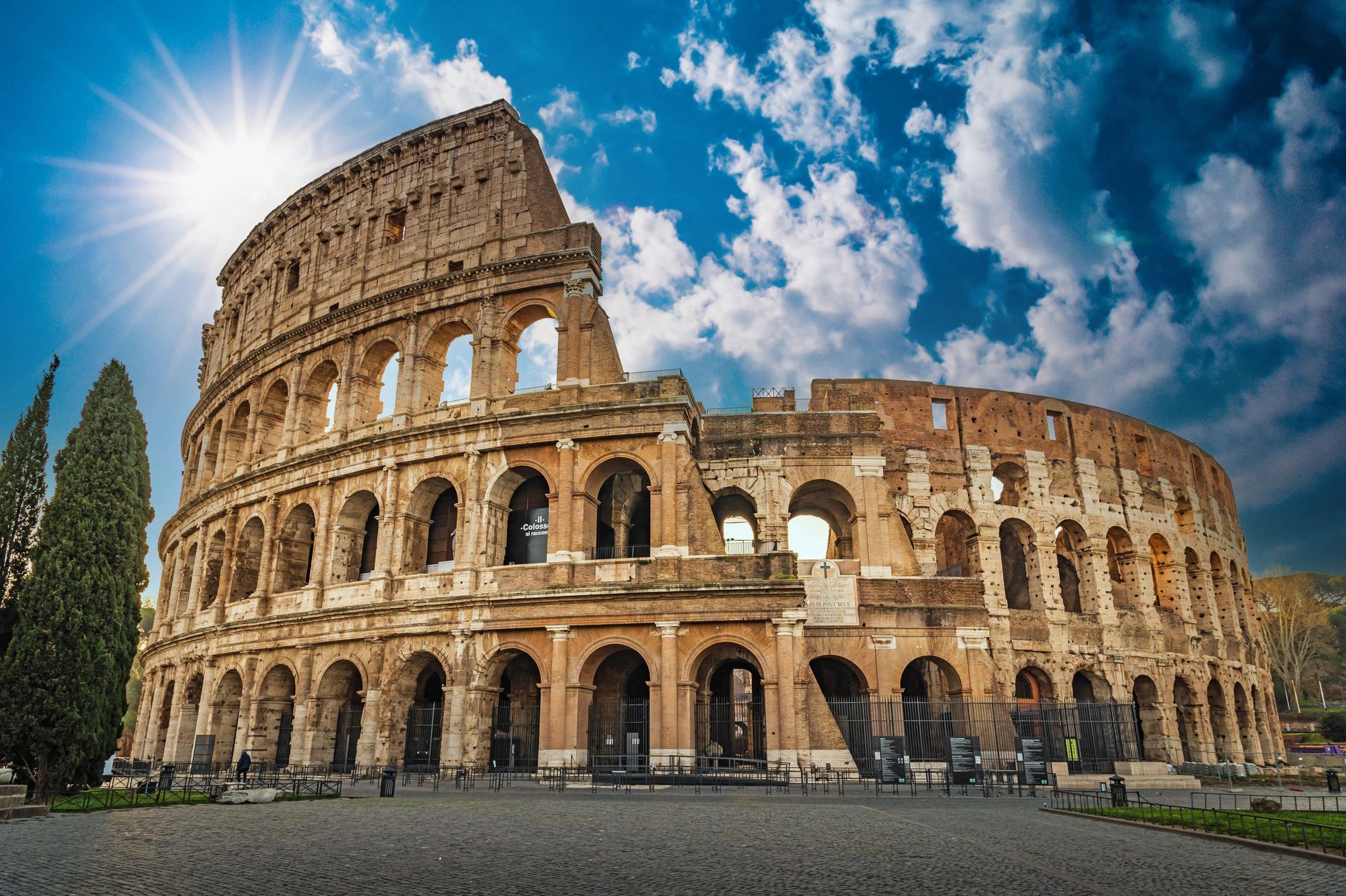 Colosseum in Rome, Italy